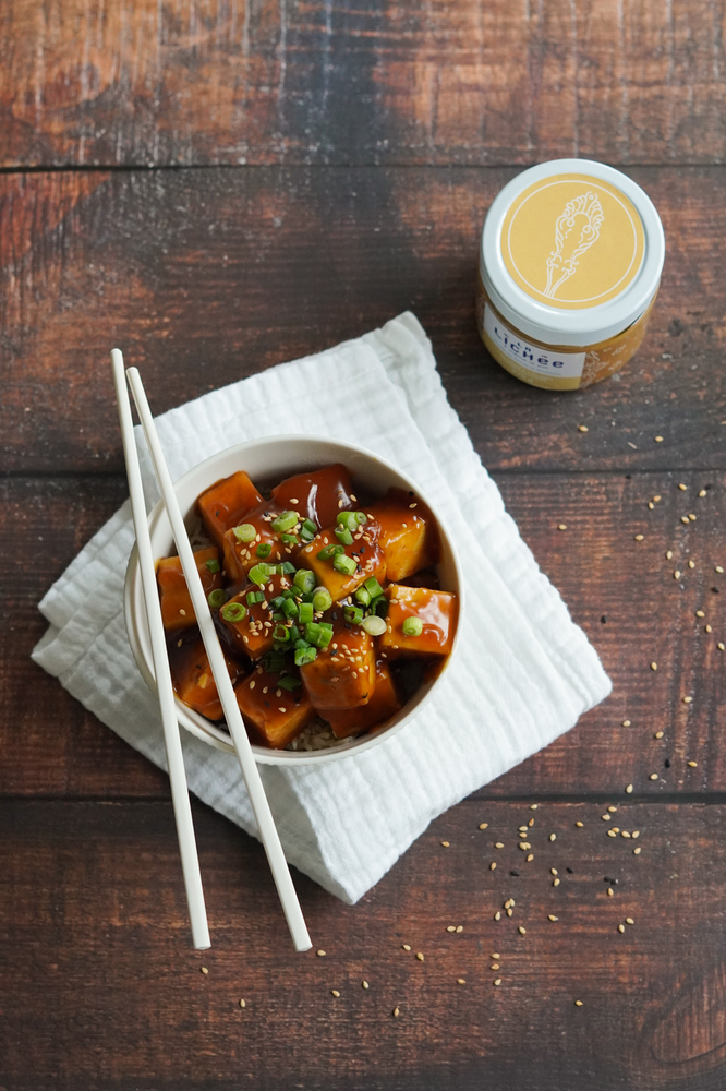 La Lichée Maple Caramel Tofu Bowl