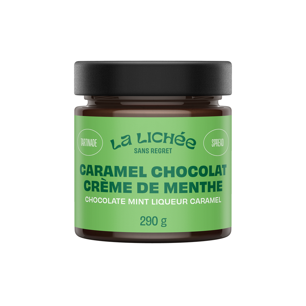 Caramel chocolat crème de menthe